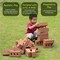 Construction Stacking Building Red Brick Block, Rectangle Foam Kids creative toy bric, 25 Pack